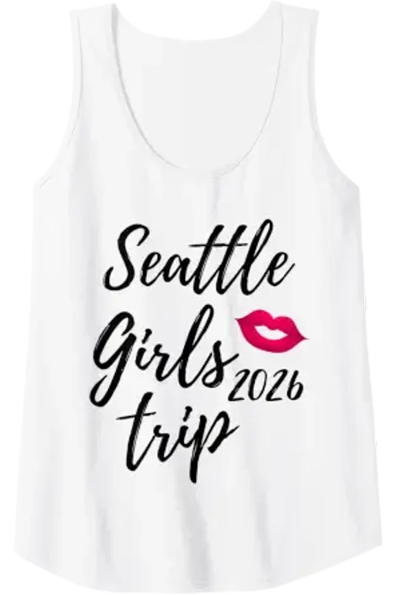 Seattle Trip Bachelorette Vacation Fun Matching Tank Top Size S-3XL