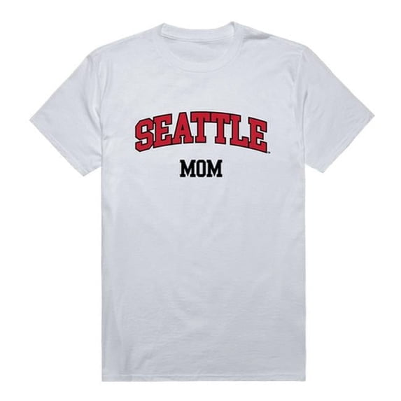 Seattle University College Mom T-Shirt, White - Small