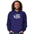 thumbnail image 1 of Seattle WA Space Needle Always Wet Hoodie Sweatshirt Women Men Brisco Brands S, 1 of 6