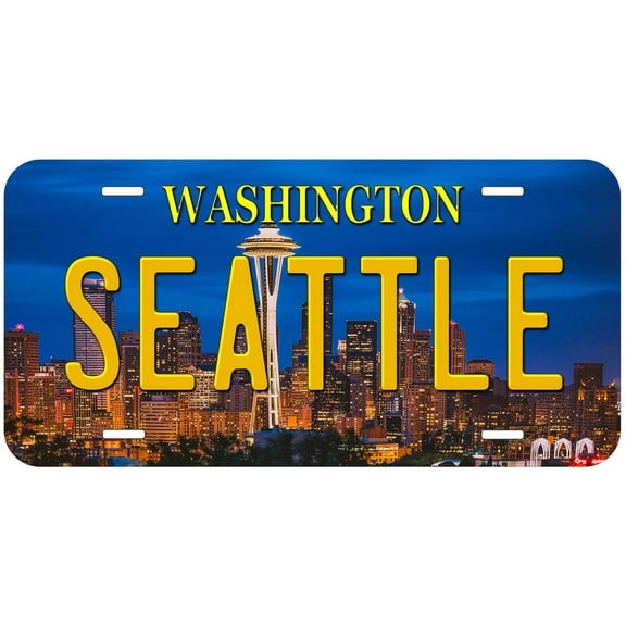 Seattle WA TAG06 Novelty Car Auto License Plate