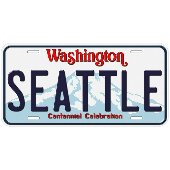 Seattle WA TAG10 Novelty Car Auto License Plate