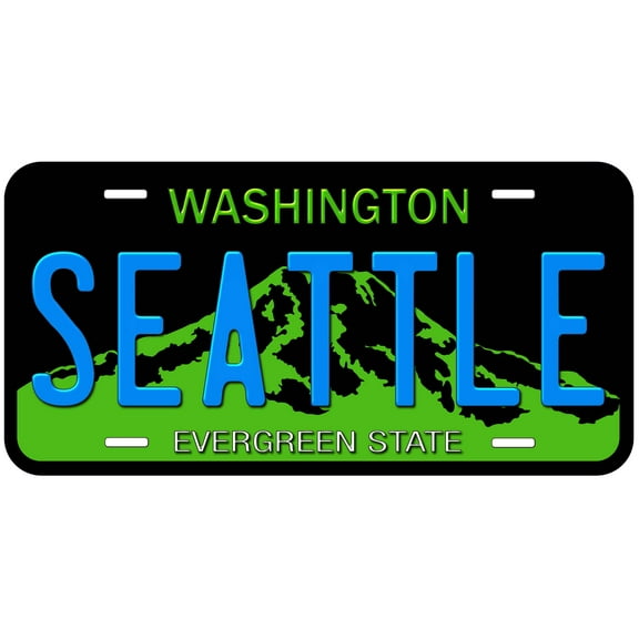 Seattle WA TAG11 Novelty Car Auto License Plate