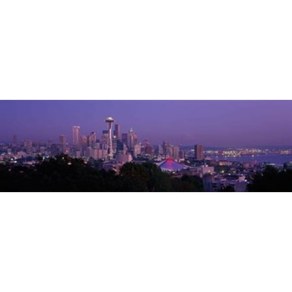 Seattle WA USA Poster Print (18 x 6)