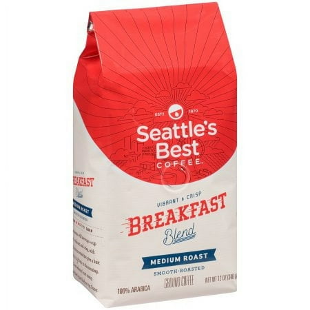Seattle's Best Breakfast Blend Ground Coffee 12-oz (Pack of 18)