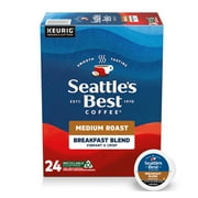 Seattle’s Best Coffee, Breakfast Blend, Medium Roast K-Cup Coffee Pods, 24 Count