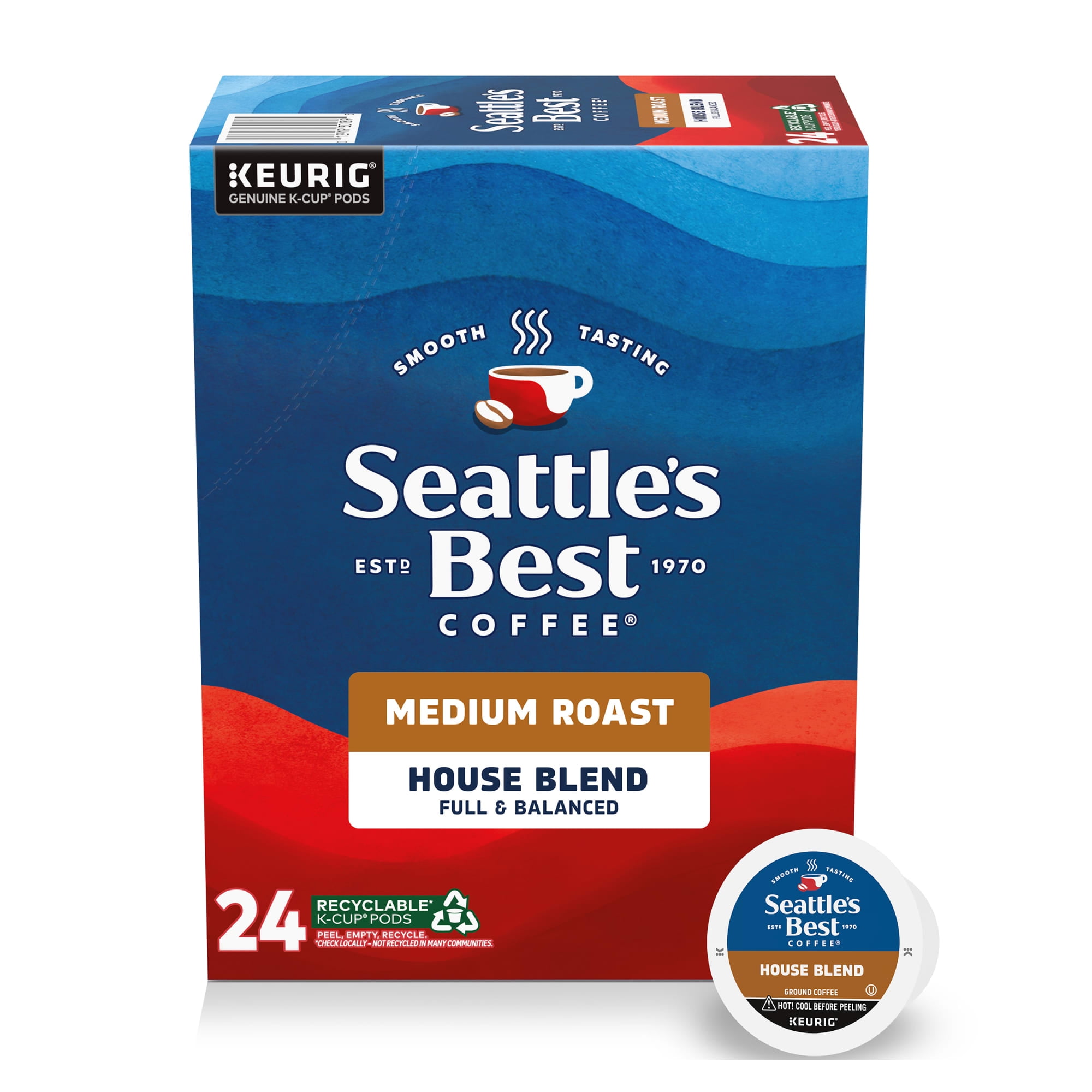 House Blend Coffee K-Cups, 24/Box House Blend Coffee K-Cups, 24/Box