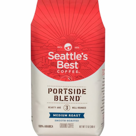 Seattle's Best Coffee Level 3 Portside Blend 12 oz. (Pack of 32)