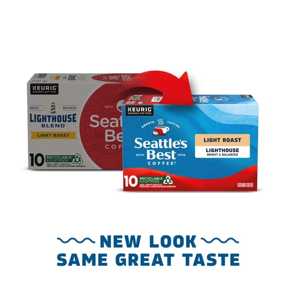 Seattle’s Best Coffee Lighthouse Light Roast K-Cup Coffee Pods
