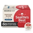 Seattle's Best Coffee Portside Blend Medium Roast KCup Pods 10 Count