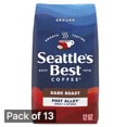 Seattle's Best Coffee, Post Alley Blend, Dark Roast Ground Coffee 12 oz ...