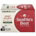 thumbnail image 1 of Seattle's Best Coffee Post Alley Blend (Previously Signature Blend No. 5) Dark Roast Single Cup Coffee for Keurig Brewers, 1 Box of 10 (10 Total K-Cup pods), 1 of 5