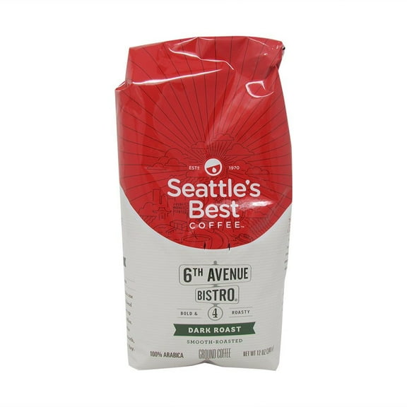Seattle's Best Organic Ground Coffee, 6th Avenue Bistro, 12 OZ