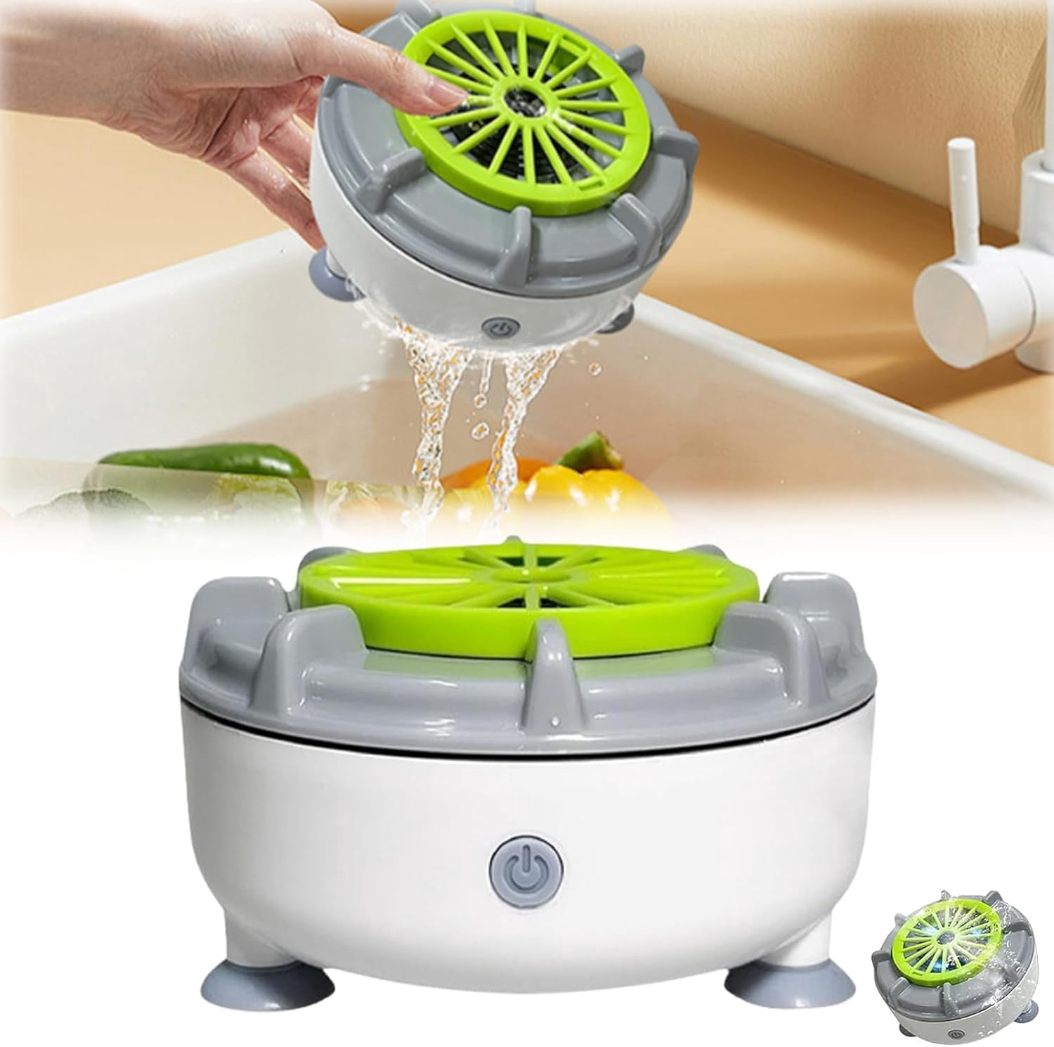 Seattleget Efficient Portable Fruit and Vegetable Washers, Electrolytic ...