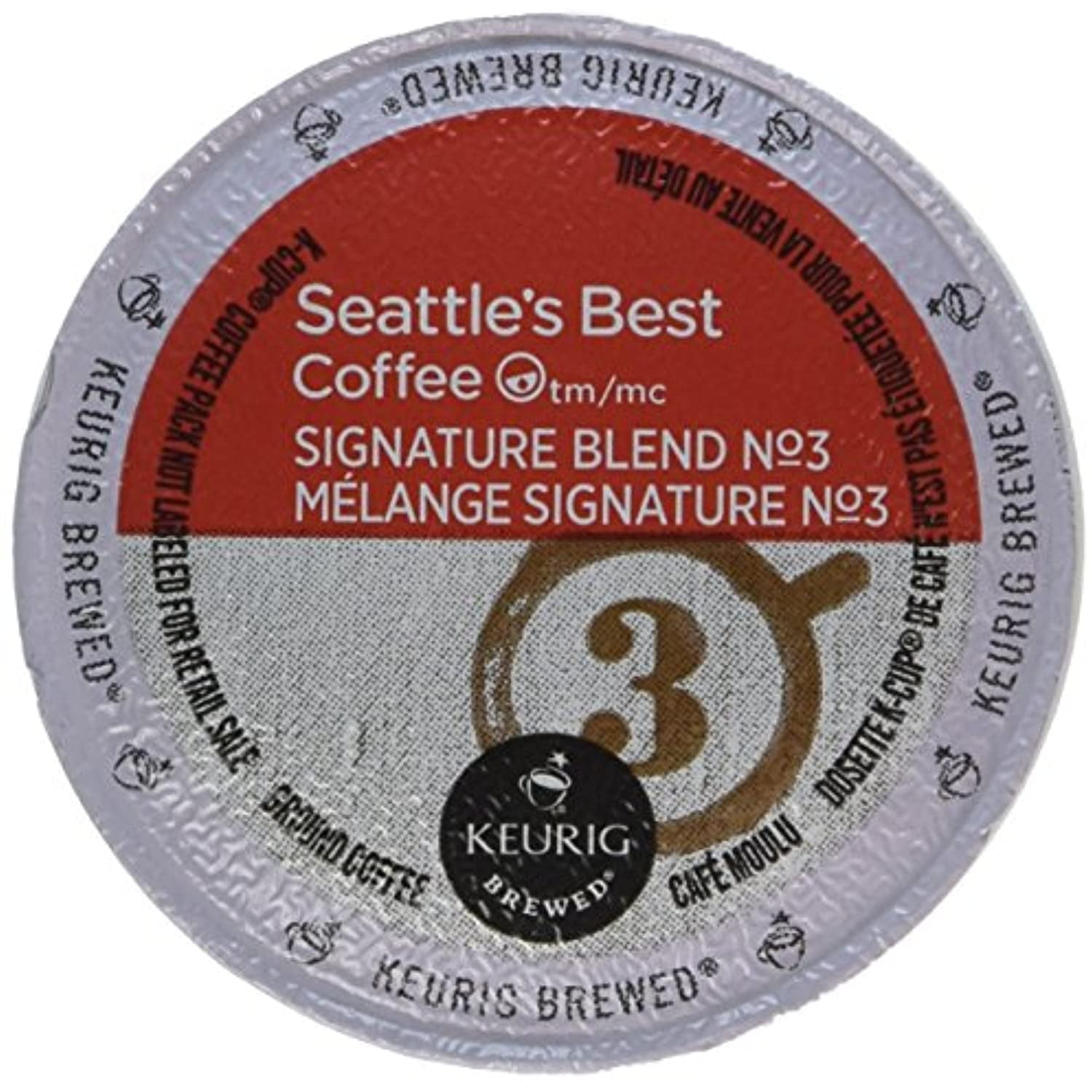 Seattles Best Coffee, Signature Blend No. 3, Keurig Brewed, Box Of 10 K