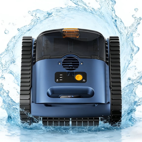 Seauto2026 UpgradeCordless Robotic Pool Cleaner with Smart Sonar Navigation Powerful Suction, Wall & Waterline Climbing, Automatic Cleaning for In-Ground & Above-Ground Pools