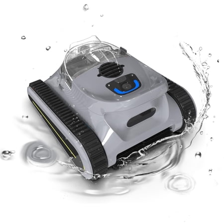 Seauto Automatic Pool Cleaners Cordless Robotic Pool Vacuum for Inground Pools up to 2150 Sq.ft