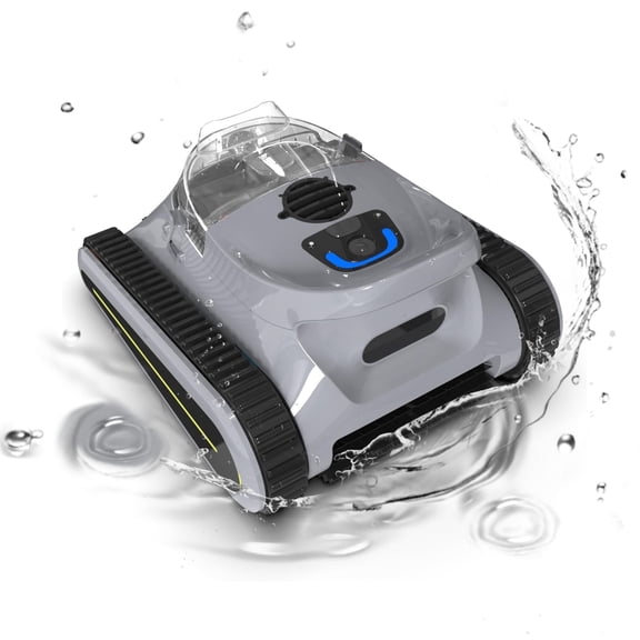 Seauto Automatic Pool Cleaners Cordless Robotic Pool Vacuum for Inground Pools up to 2150 Sq.ft