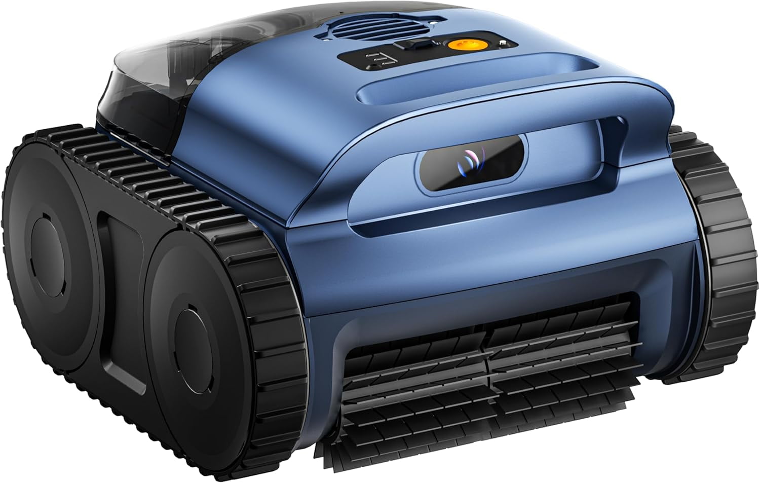 Seauto Robotic Pool Cleaner, Cordless pool robot Sonar Navigation, Auto Path Planning, Tangle-Free Design, Wall Climbing & Energy Efficient Cleaning for In-Ground and Above-Ground Pools