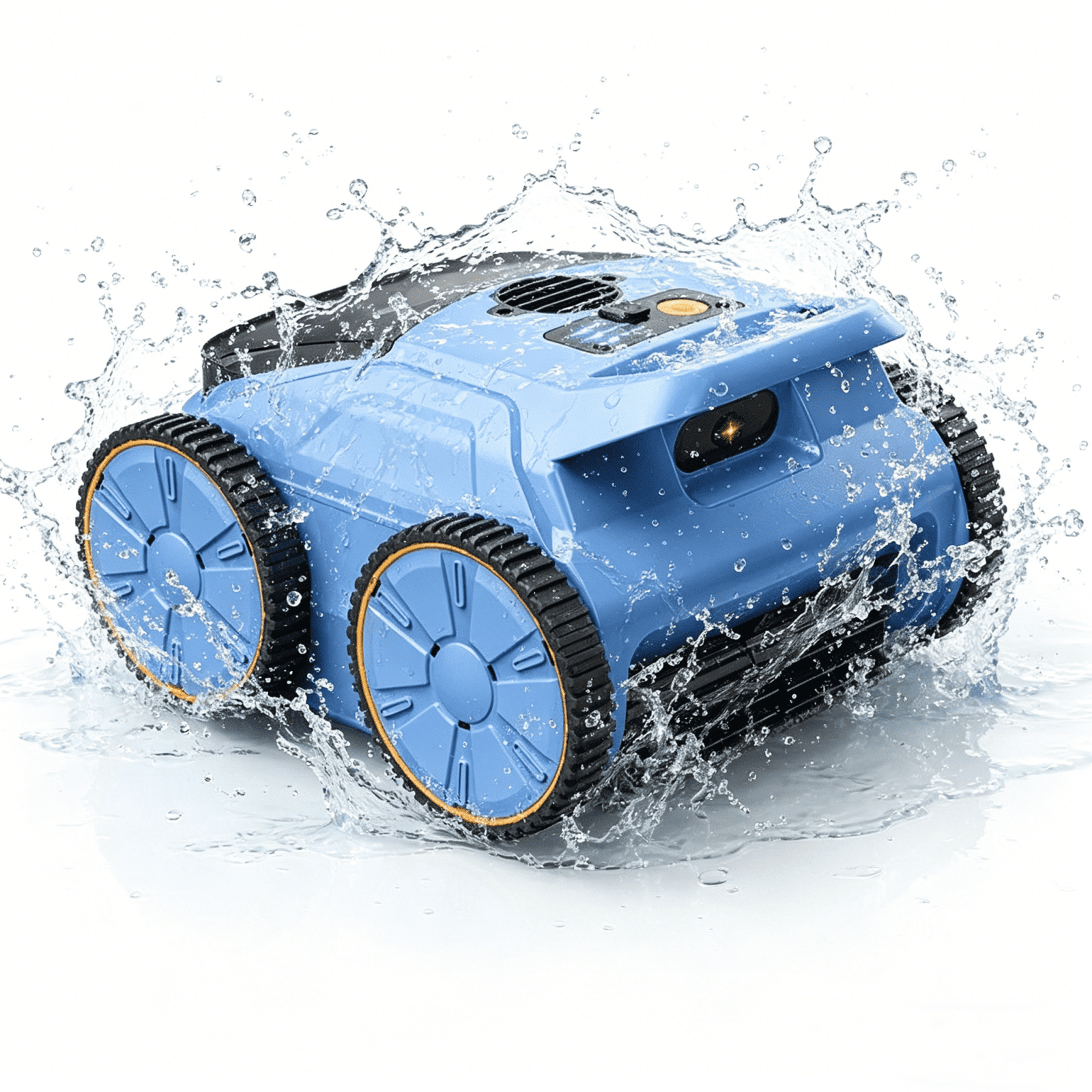 (2025New) Seauto SAT 20 Robotic Pool Vacuum up to 180 Mins Run Time Robotic Pool Cleaner above Ground Pool Vacuum for Inground Pools Wall Climbing Pool Vacuum up to 2000 sq.ft