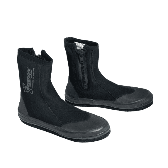 Seavenger Asteria 3mm Neoprene High Top Water Bootie (Black, 6)
