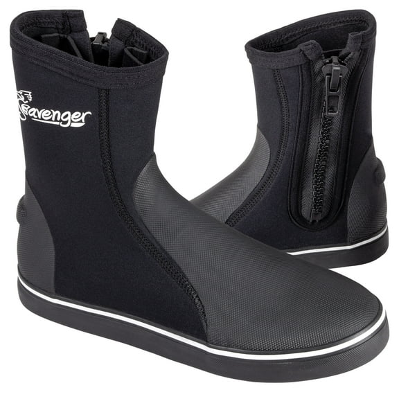 Seavenger Atlantis 3mm Neoprene Dive Booties(Black, 10)