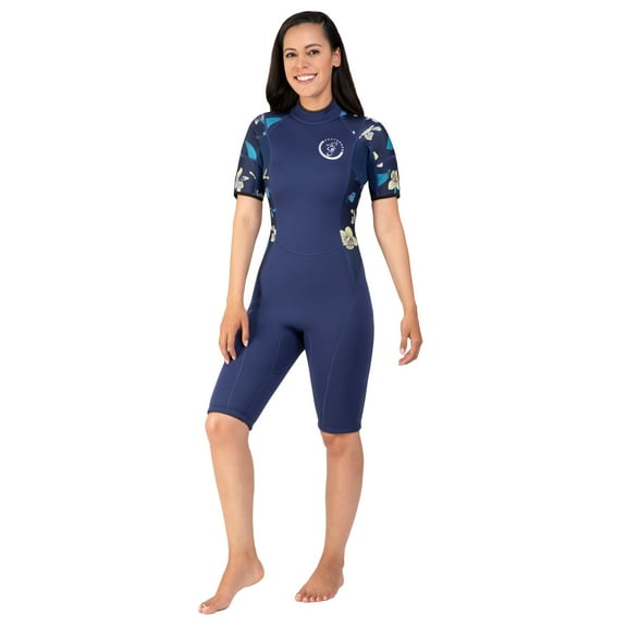 Seavenger Explorer 3mm Neoprene Shorty Wetsuit (Orchid, Women's 5)