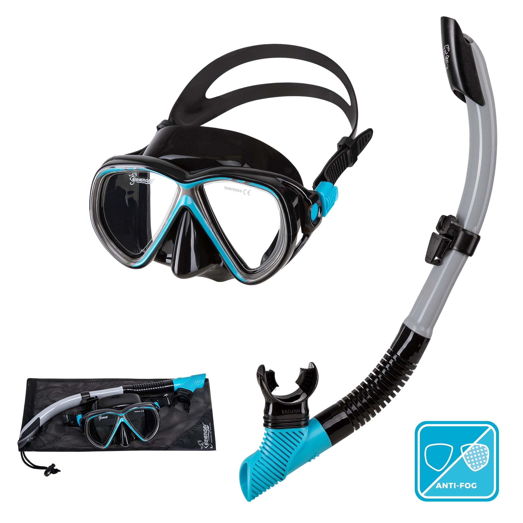 Diving Snorkel SV Dry Flex Silicone