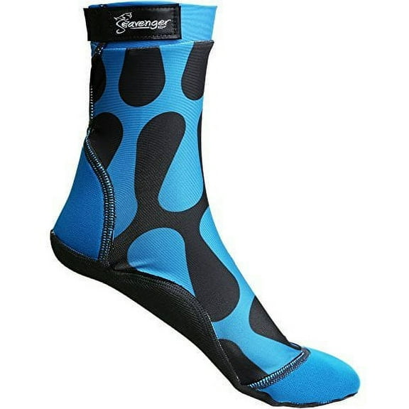Seavenger SeaSnugs Beach Socks (Blue Wave, X-Large)