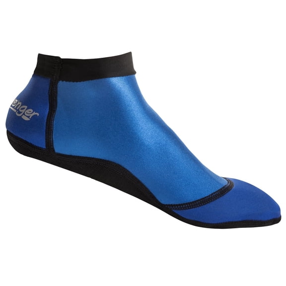 Seavenger SeaSnugs | Low Beach Socks for Sand Volleyball, Soccer, Snorkeling & Watersports (Blue, 3XL)