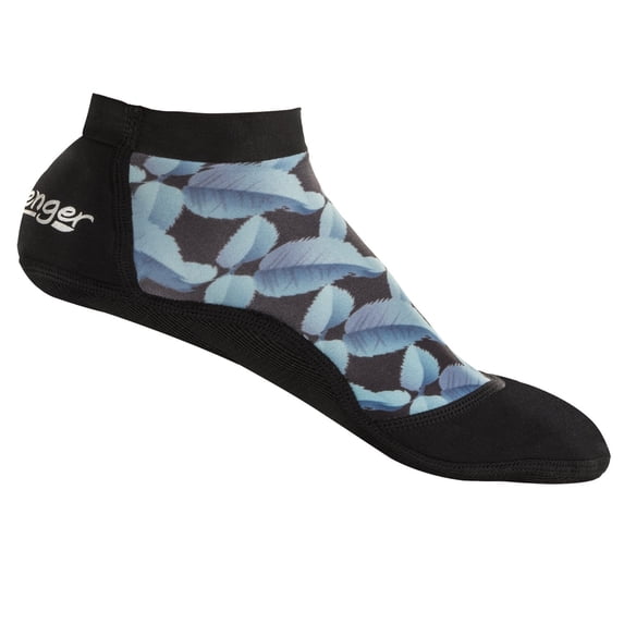 Seavenger SeaSnugs | Low Beach Socks for Sand Volleyball, Soccer, Snorkeling & Watersports (Blue Robin, Small)