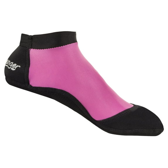 Seavenger SeaSnugs | Low Beach Socks for Sand Volleyball, Soccer, Snorkeling & Watersports (Pink, X-Small)