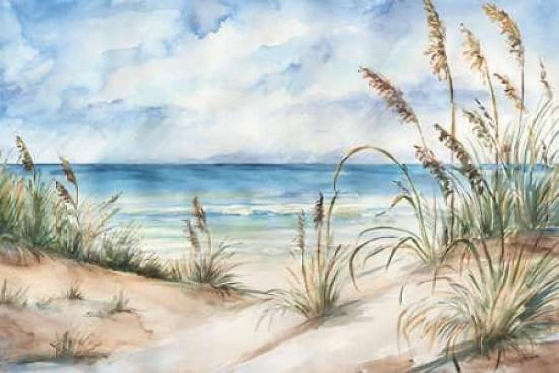 Seaview Landscape Canvas Art - Tre Sorelle Studios (24 x 36)