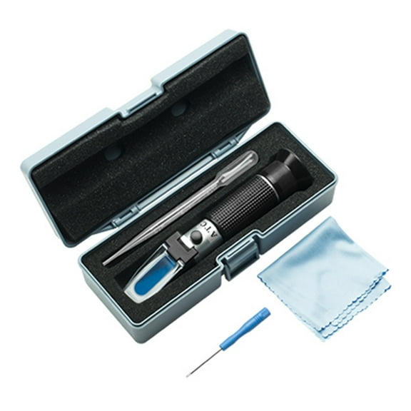 Seawater Refractometer ATC 0-10% Salinity 1.000-1.070 Salt Specific Gravity Seawater Salinometer For Aquarium ,Portable