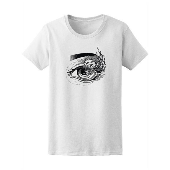 Seaweed Corals Abstract Eye Tee Women's -Image by Shutterstock