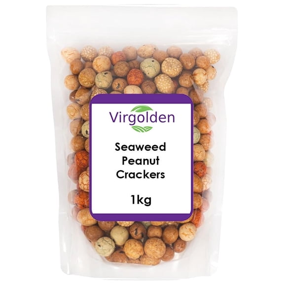 Seaweed Peanut Crackers 1kg by Virgolden