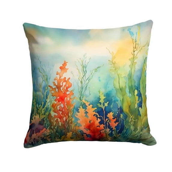 Seaweed Throw Pillow 18 in x 18 in