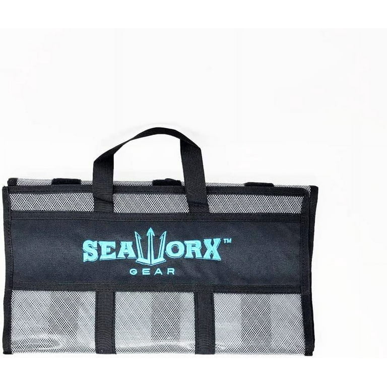 Seaworx Large Lure Bag, 6 pocket, 50 x 21 - High-Quality Tackle Box -  Heavy Duty Fishing Bag
