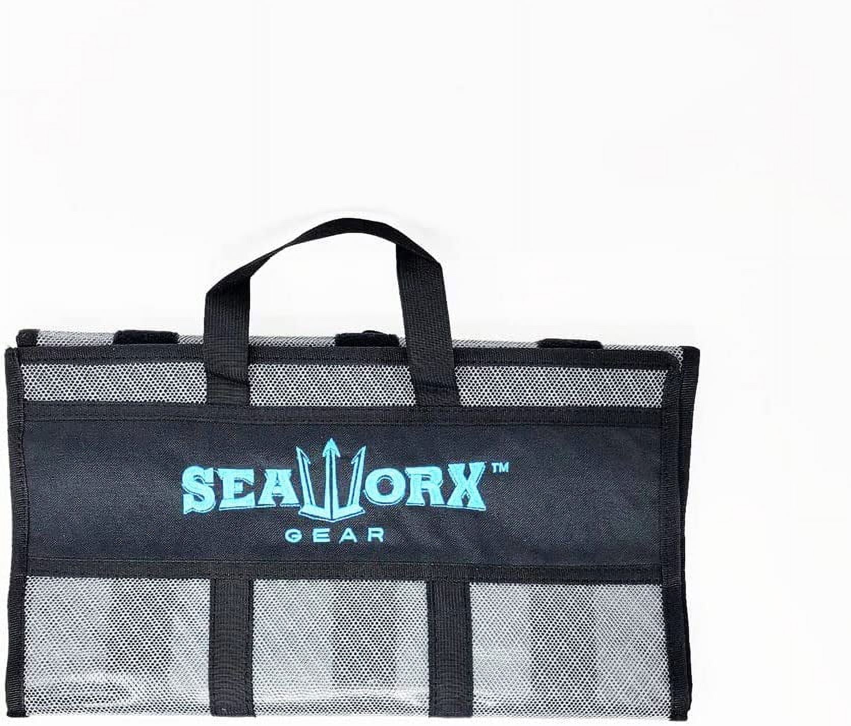 Seaworx Small Lure Bag, 6 pocket, 31" x 12" - High-Quality Tackle Box - Heavy Duty Fishing Bag
