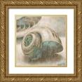 thumbnail image 1 of Seba, John 12x12 Gold Ornate Wood Framed with Double Matting Museum Art Print Titled - Coastal Gems II, 1 of 4