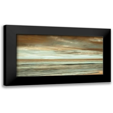 Seba, John 14x9 Black Modern Framed Museum Art Print Titled - The Surf