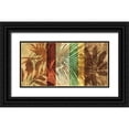 thumbnail image 1 of Seba, John 18x11 Black Ornate Wood Framed with Double Matting Museum Art Print Titled - Palm Shadows I, 1 of 4