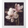 thumbnail image 1 of Seba, John 20x23 White Modern Wood Framed Museum Art Print Titled - Pink Magnolias I, 1 of 4