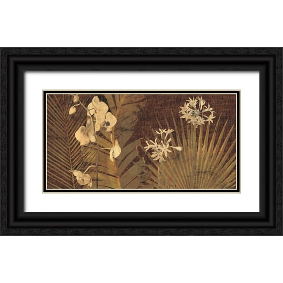Seba, John 32x18 Black Ornate Wood Framed with Double Matting Museum Art Print Titled - Sayan