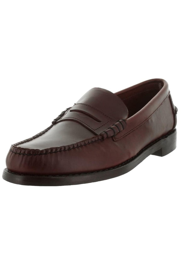 Mens Classic Brown Oil Waxy Loafers 7.5E