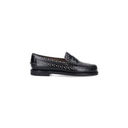 Sebago "Dan Studs" Loafers   Black Black Womens