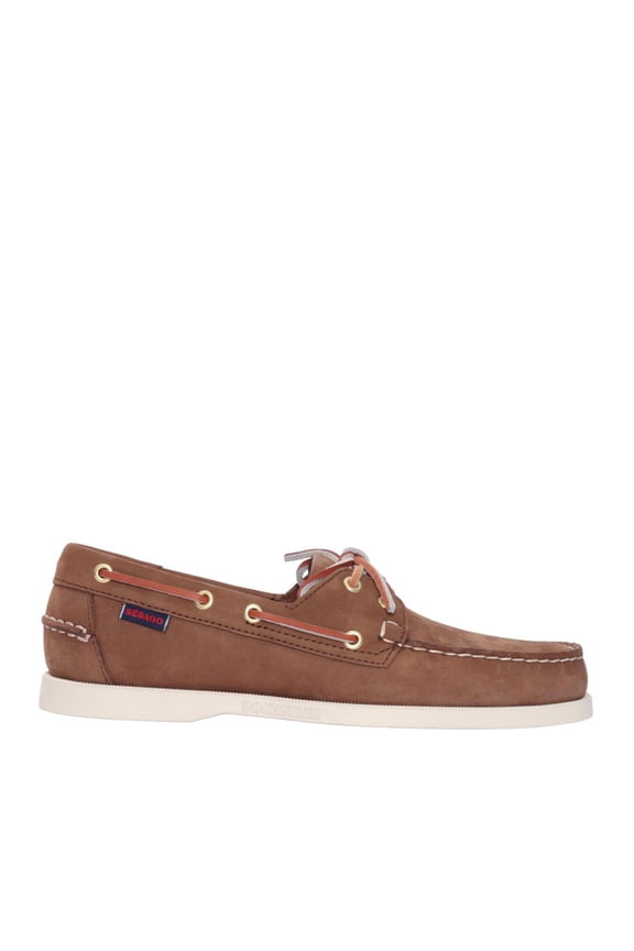 Brown Portland Nubuck Leather Moccasins Brown (Men's)