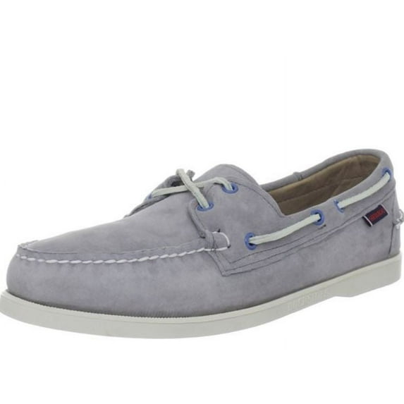 Sebago Men's Grey Docksides Oxford Boat Shoe, 11 M