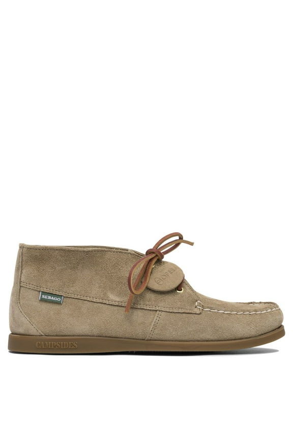 Relaxed Fit Suede Loafers Brown (Men's)