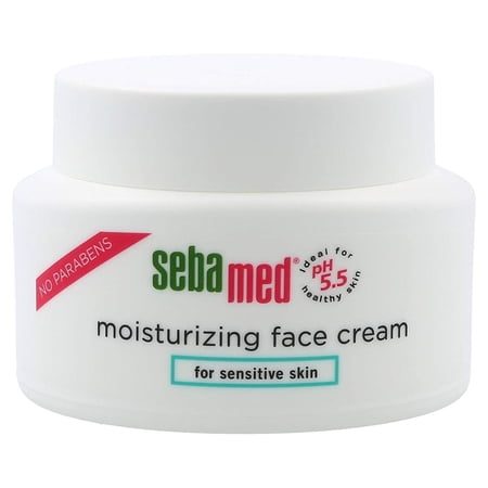 Sebamed Moisturizing Face Cream for Sensitive Skin pH 5.5 Hypoallergenic Ultra Hydrating with Vitamin E Dermatologist Recommended 2.6 Fluid Ounces (75 Milliliters)