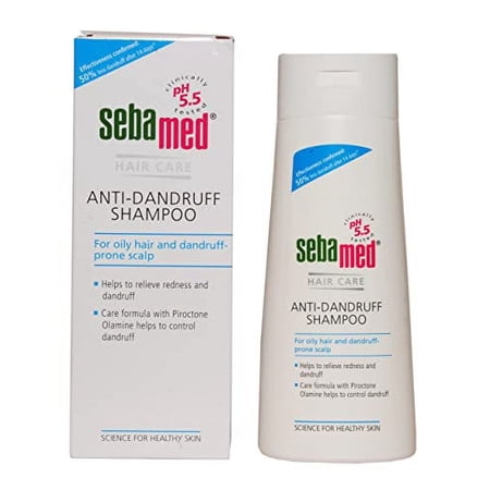 Sebamed Scalp Balancing Shampoo - Gentle Hair Care for Oily and Flaky Scalp (200mL) - Made in Germany